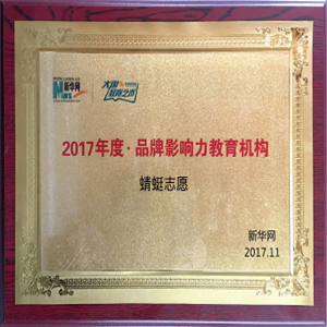 2017年品牌影响力教育机构